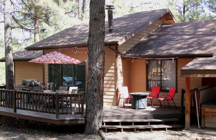 Kathys Cabin, King Bed, Hot Tub, Near-Nau & Downtown Attractions, Perfect Year-Round Mountain Getaway Flagstaff Exteriér fotografie
